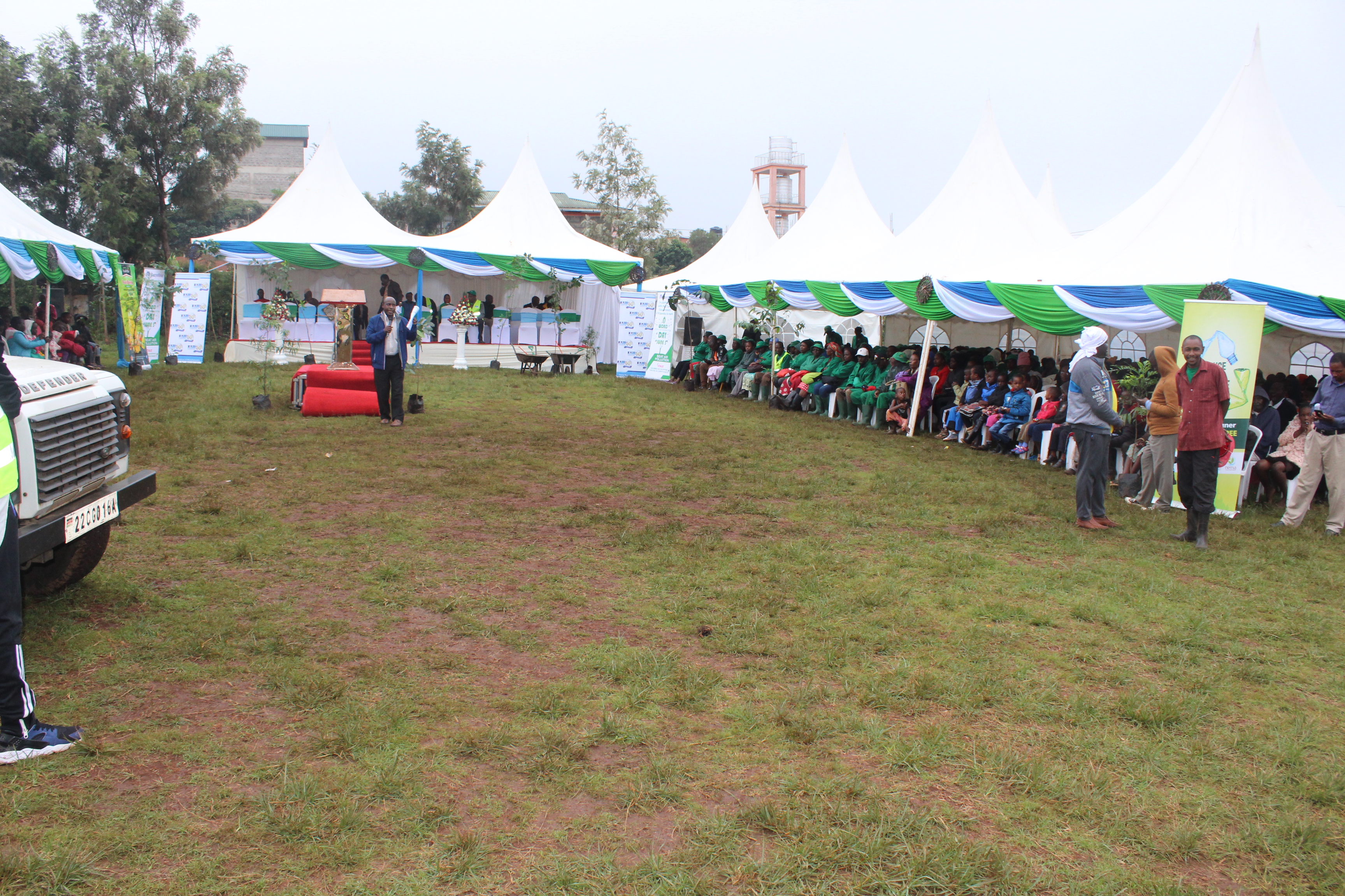 World Environment Day held on June 5, 2019 at the Wangari Maathai Green Campus after being flagged off at Uthiru Polytechnic.