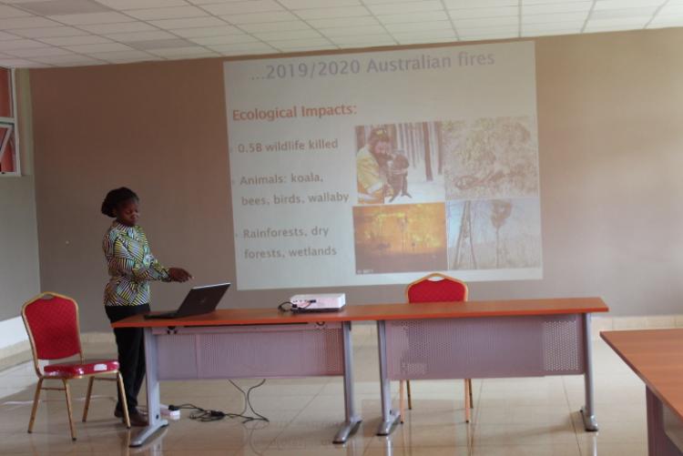 Seminar on Australian fires held at the Wangari Maathai Institute 