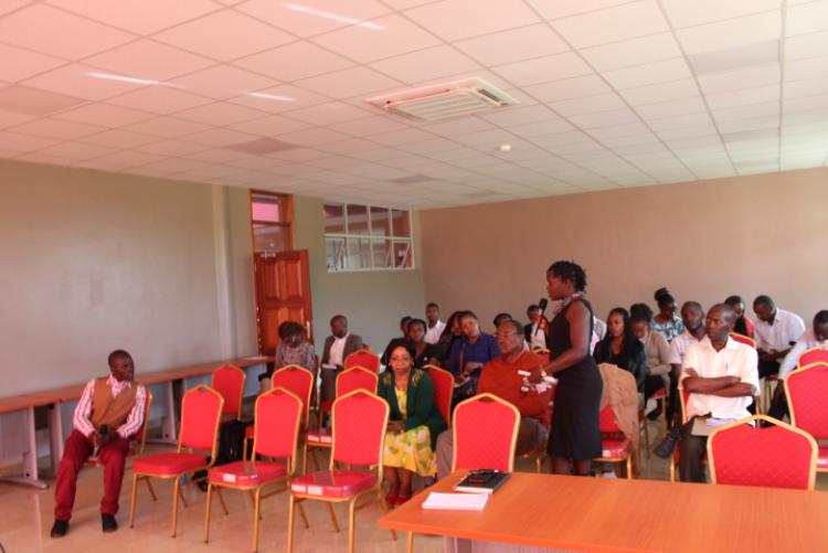 Thank You for the Rain Seminar held at the Wangari Maathai Institute
