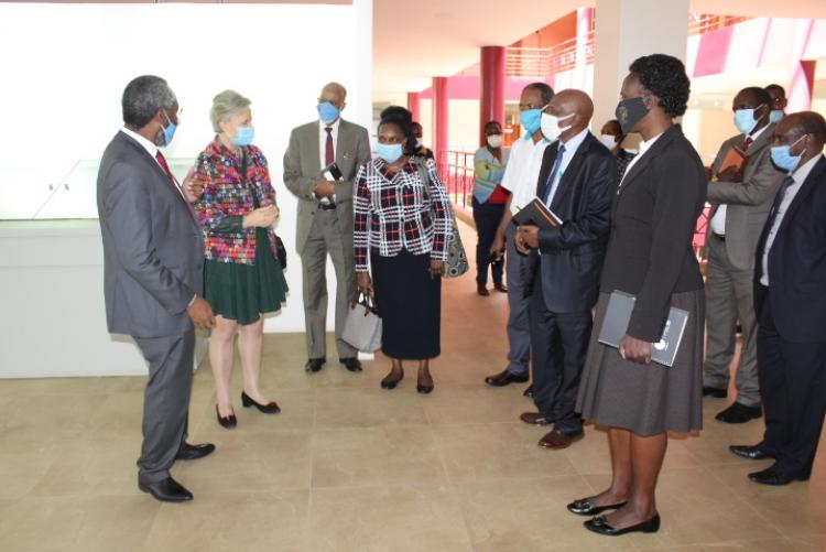 Wangari Maathai Institute for Peace and Environmental Studies - VCs visit
