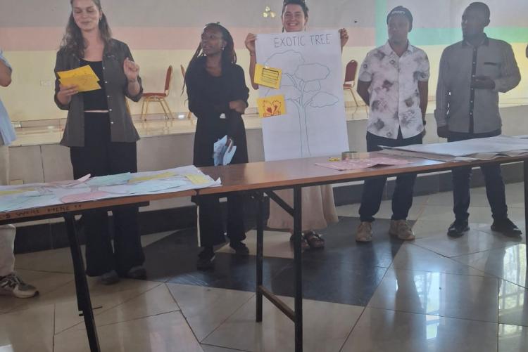 sluse students at othaya